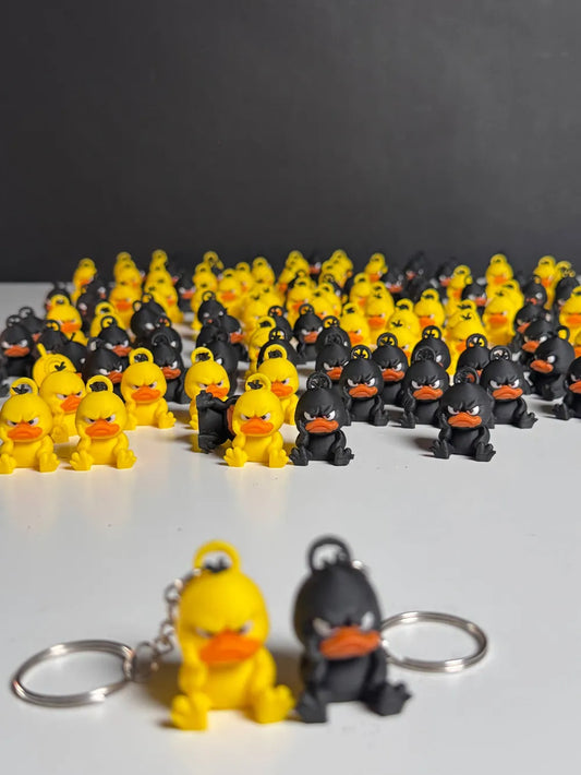 Large Angry Duck Desk Buddy & Keychain