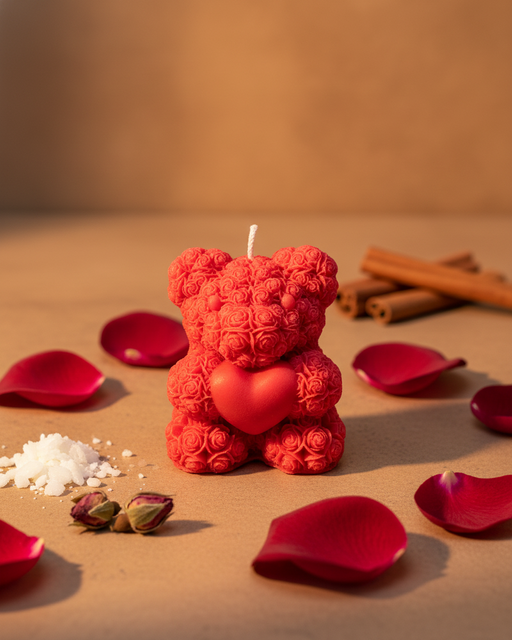 Teddy Bear Candle