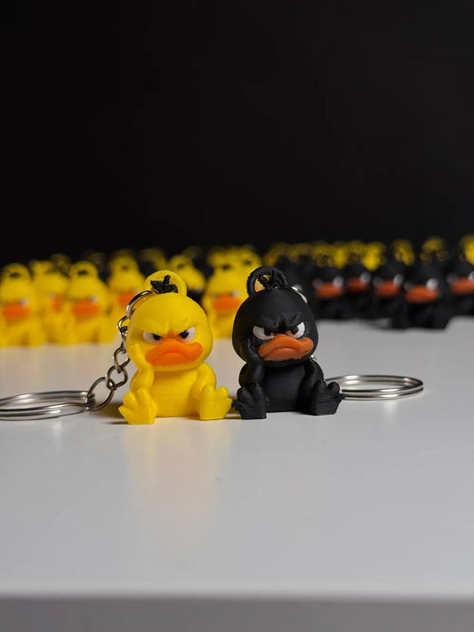 Large Angry Duck Desk Buddy & Keychain
