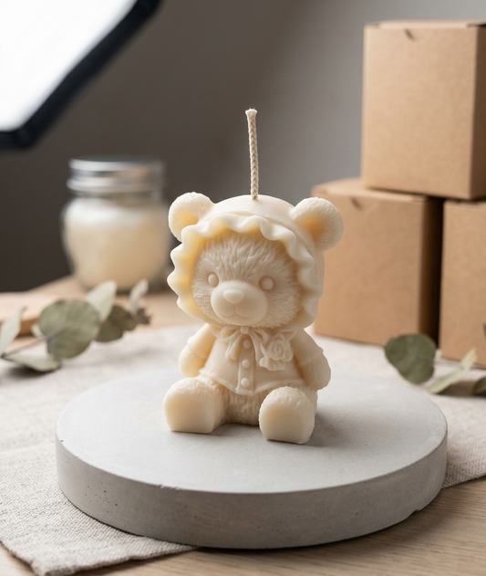 🧸 The Teddy Bear Candle