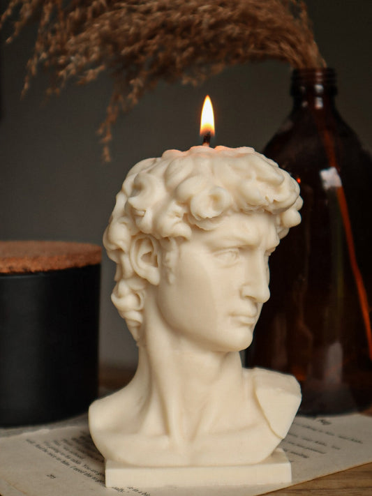 Big David Sculpture Candle