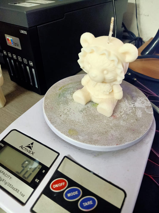 The Teddy Bear Candle