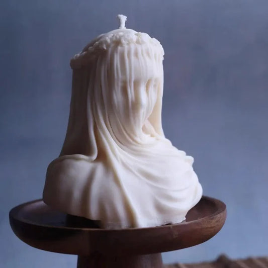 The Vailed Lady Candle